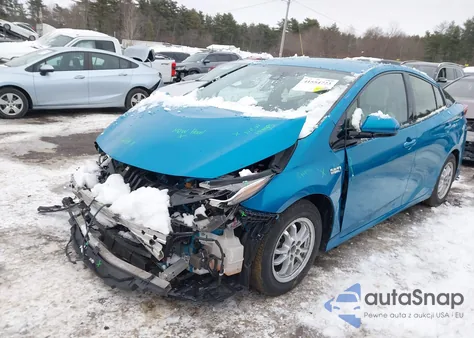 2017 Toyota Prius Prime Advanced из США, поврежденный, VIN JTDKARFP2H3033770